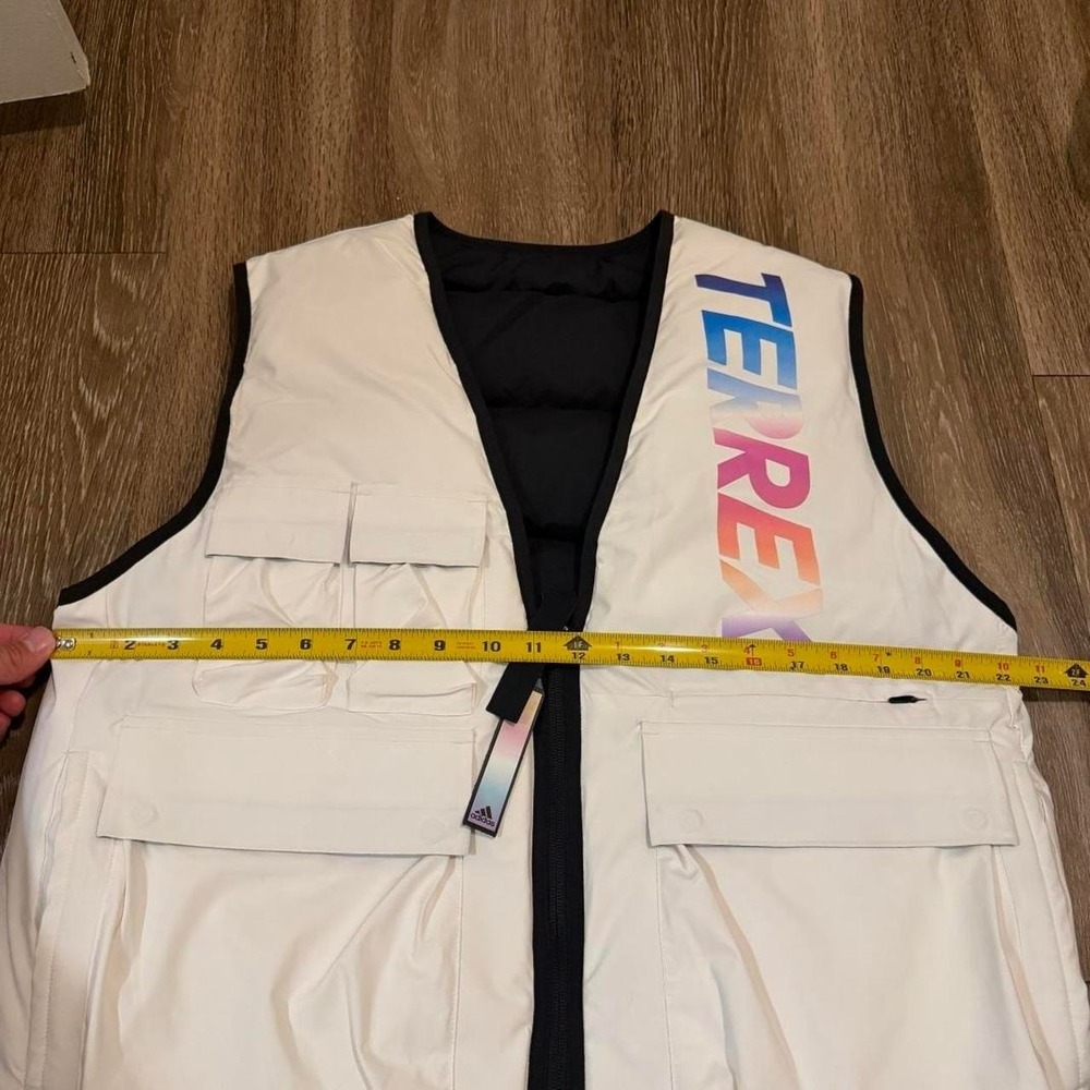 Kith X Adidas Terrex Reversible Down Puffer Vest | Mint Condition Size Medium - Picture 7 of 8
